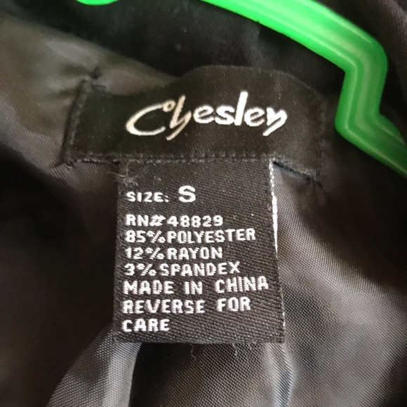 Ladies size small black blazer - Picture 2 of 2